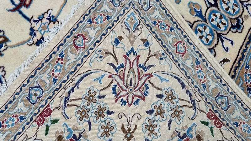 Persian Nain Carpet 397cm x 290cm Hand Knotted