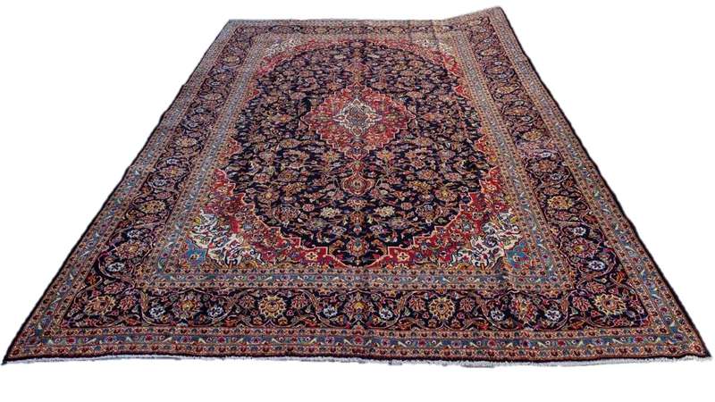 Persian Kashan Carpet 420cm x 294cm Hand Knotted