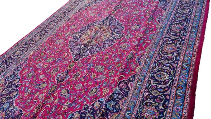 Persian Kashmar Carpet 402cm x 303cm Hand Knotted
