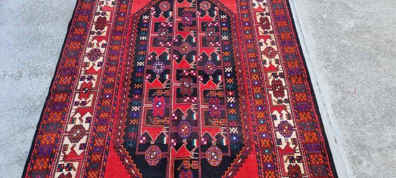 Persian Kurdi Carpet 300cm x 160cm Hand Knotted