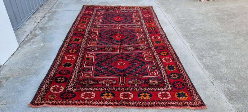 Persian Kurdi Carpet 320cm x 170cm Hand Knotted