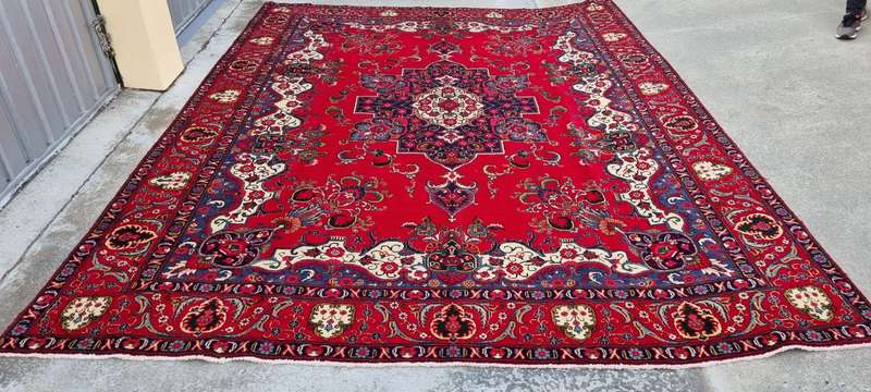 Persian Tabriz Carpet  400cm x 296cm Hand-Knotted