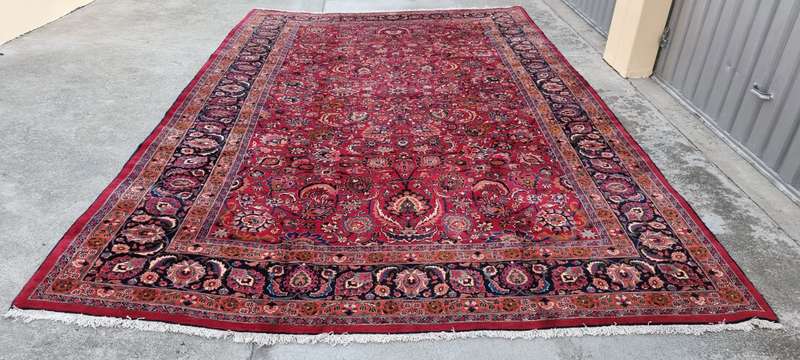 Persian Mashhad Carpet  510cm x 310cm Hand-Knotted