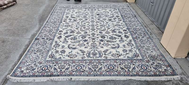 Very Fine Persian Nain Carpet 347cm x 250cm Hand Knotted