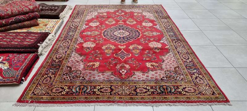 Persian Sabzevar Carpet 342cm x 220cm Hand Knotted