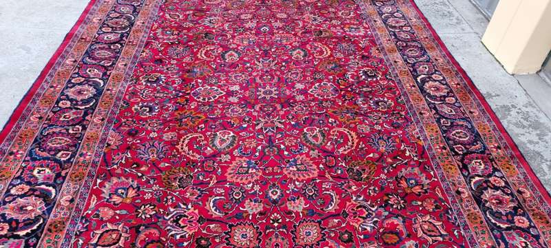 Persian Mashhad Carpet  510cm x 310cm Hand-Knotted