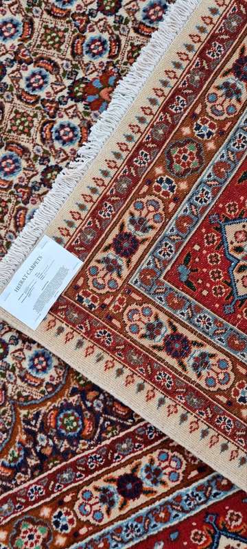 Persian Moud Carpet 390cm x 300cm Hand Knotted