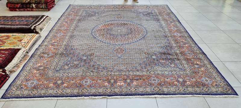 Very Fine Persian Moud Carpet 387cm x 295cm Hand Knotted
