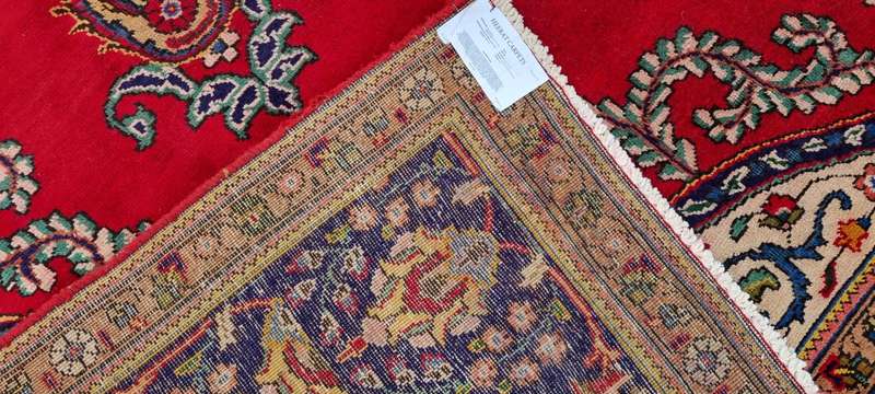 Vintage Persian Tabriz Carpet  395cm x 305cm Hand-Knotted