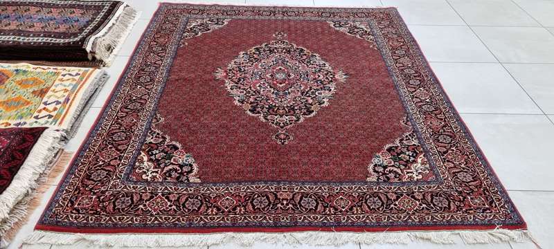 Very Fine Persian Bidjar Carpet 238cm x 200cm Hand knotted
