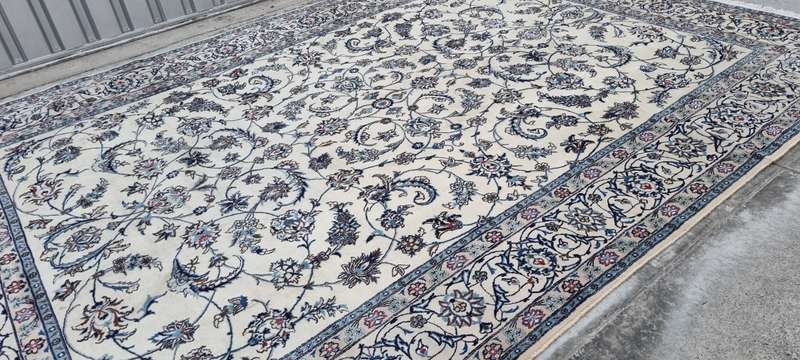 Very Fine Persian Nain Carpet 347cm x 250cm Hand Knotted