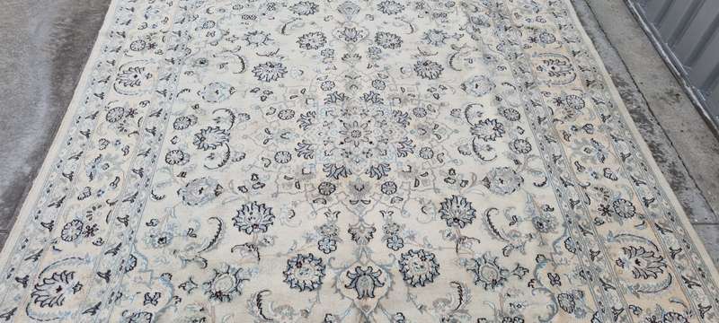Persian Nain Carpet 335cm x 254cm Hand Knotted