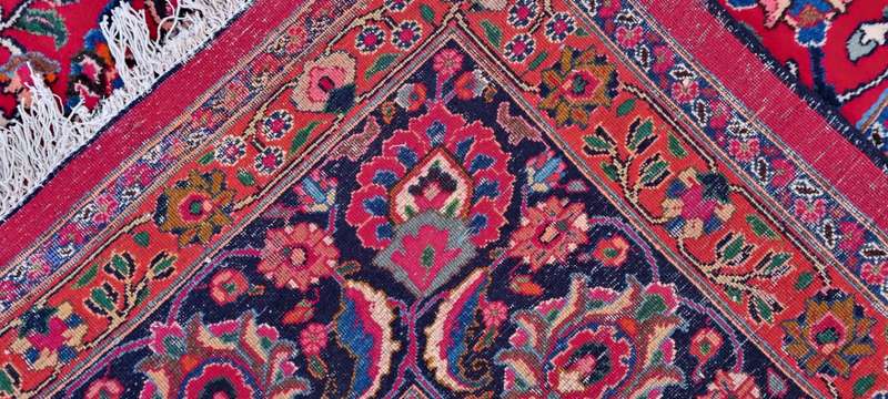Persian Mashhad Carpet  510cm x 310cm Hand-Knotted