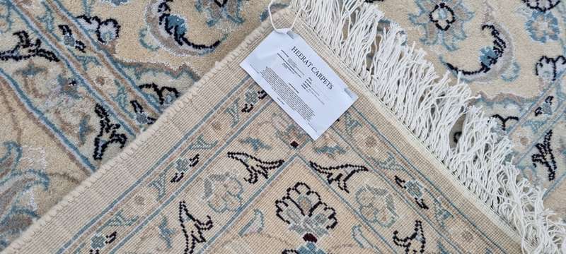 Persian Nain Carpet 335cm x 254cm Hand Knotted