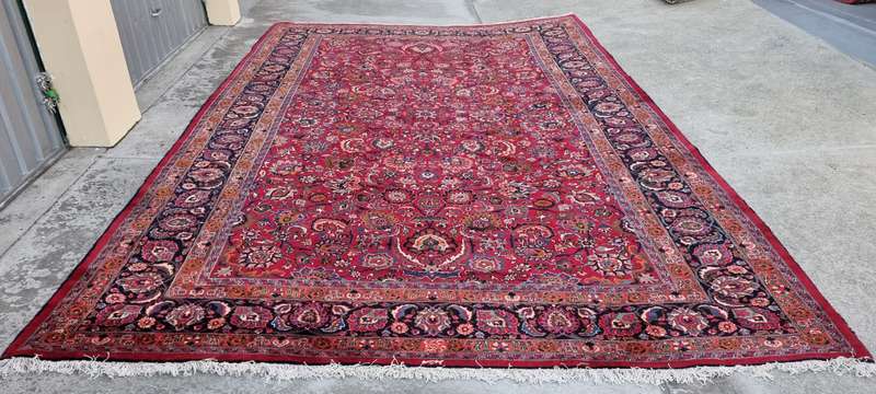 Persian Mashhad Carpet  510cm x 310cm Hand-Knotted