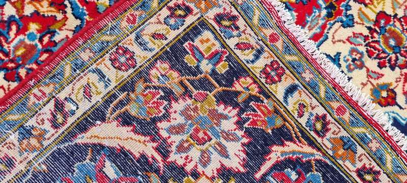 Vintage Persian Najafabad Carpet - 403cm x 290cm Hand Knotted