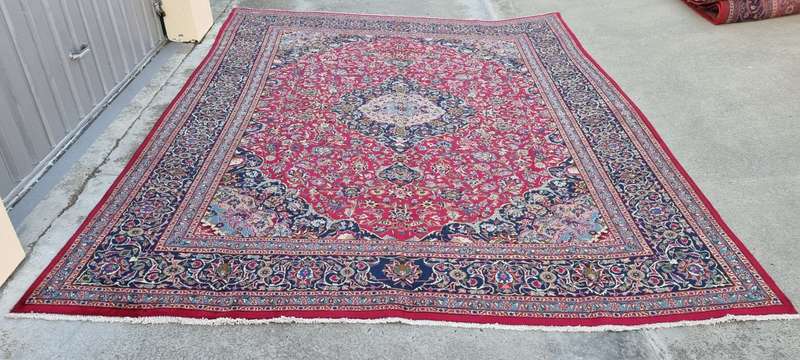 Vintage Persian Kashmar Carpet  385cm x 300cm Hand Knotted