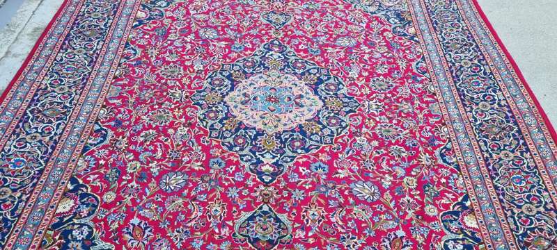 Vintage Persian Kashmar Carpet  385cm x 300cm Hand Knotted