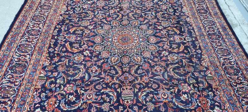 Vintage Persian Kashmar Carpet  385cm x 295cm Hand Knotted