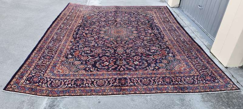 Vintage Persian Kashmar Carpet  385cm x 295cm Hand Knotted