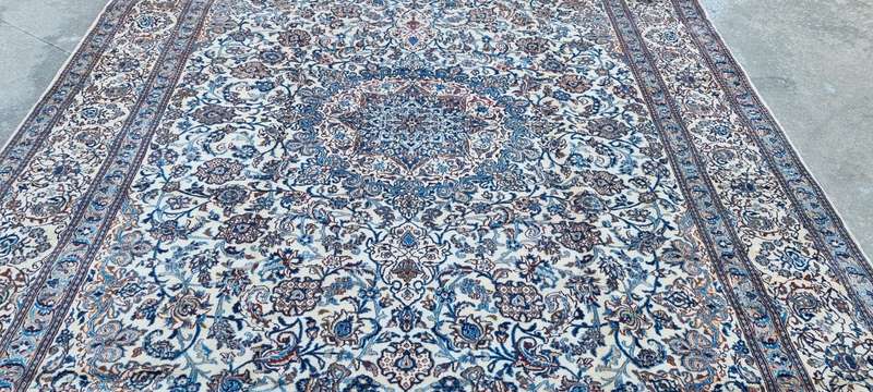 Persian Nain Carpet 492cm x 337cm Hand Knotted