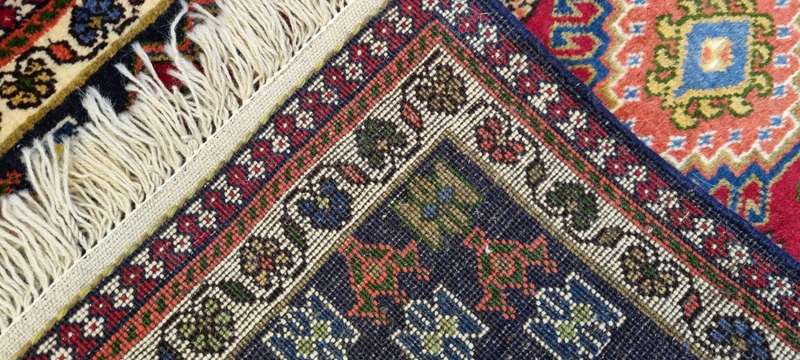 Very Fine Persian Yalemeh Carpet 100cm x 60cm Hand Knotted