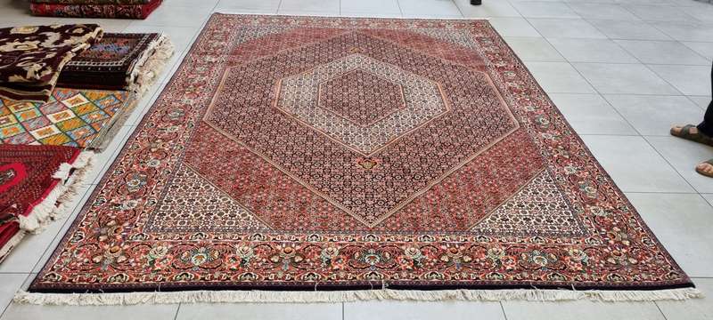 Very Fine Persian Bidjar Carpet 357cm x 260cm Hand knotted