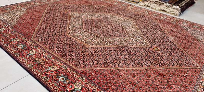 Very Fine Persian Bidjar Carpet 357cm x 260cm Hand knotted