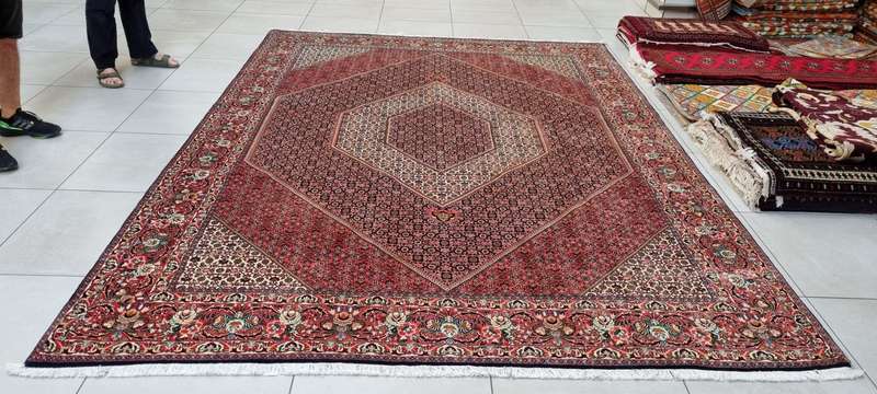 Very Fine Persian Bidjar Carpet 357cm x 260cm Hand knotted
