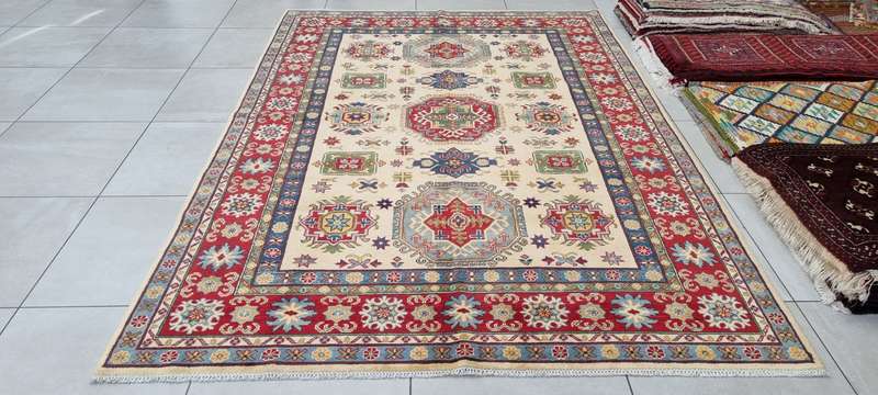 Afghan Kazak Carpet 300cm x 204cm Hand Knotted