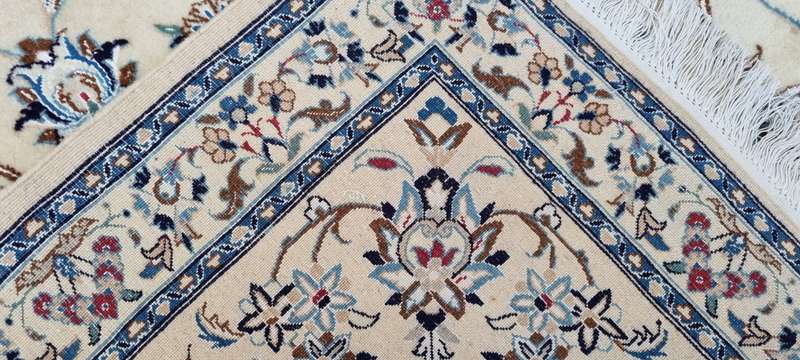 Very Fine Persian Nain Carpet (6LA) 300cm x 205cm Hand Knotted