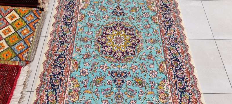 Very Fine Persian Nain Carpet 232cm x 152cm Hand knotted