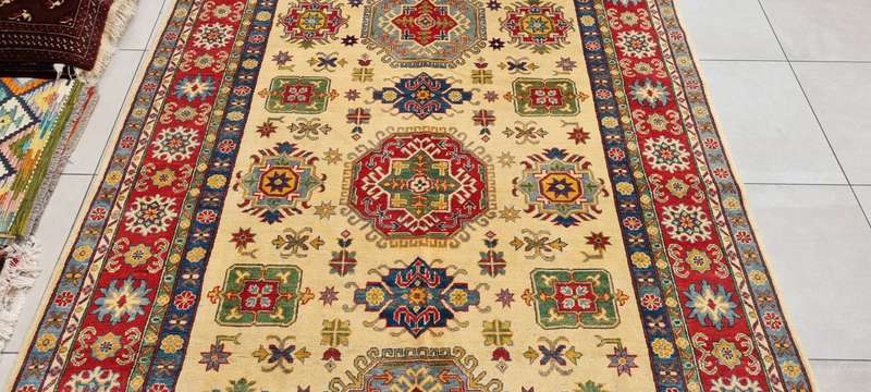 Afghan Kazak Carpet 300cm x 204cm Hand Knotted