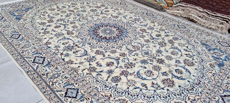 Fine Persian Nain Carpet 313cm x 205cm Hand Knotted