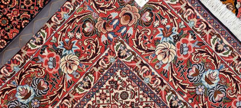 Very Fine Persian Bidjar Carpet 357cm x 260cm Hand knotted