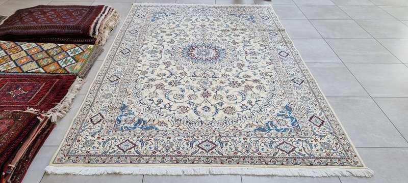 Fine Persian Nain Carpet 313cm x 205cm Hand Knotted