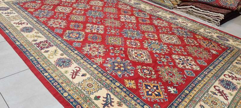 Afghan Kazak Carpet 380cm x 270cm Hand Knotted