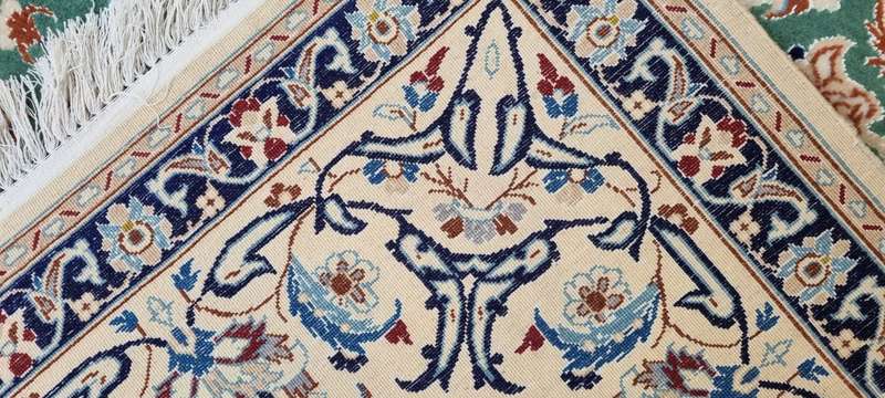 Fine Persian Nain Carpet 317cm x 212cm Hand Knotted