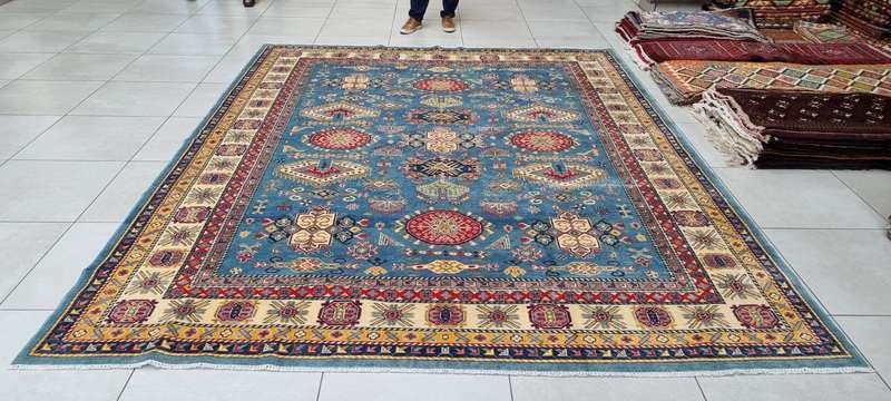 Afghan Kazak Carpet 360cm x 277cm Hand Knotted