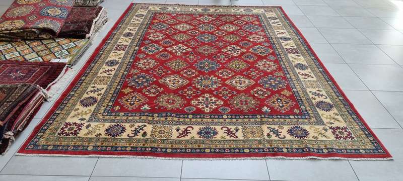 Afghan Kazak Carpet 380cm x 270cm Hand Knotted