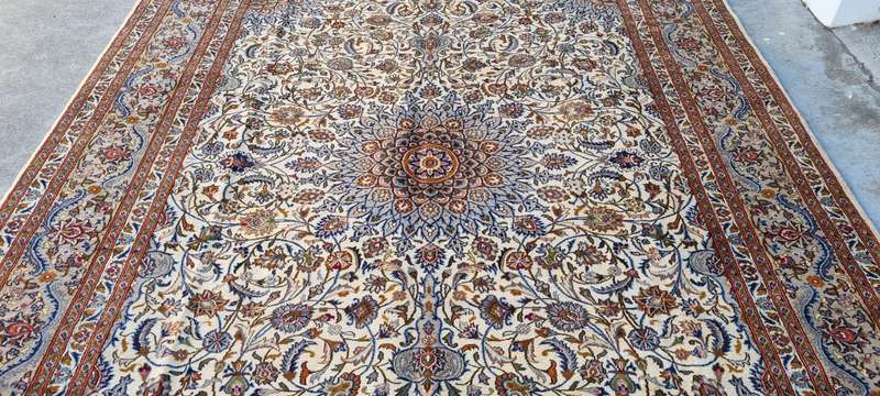 Persian Kashmar Carpet 390cm x 292cm Hand Knotted