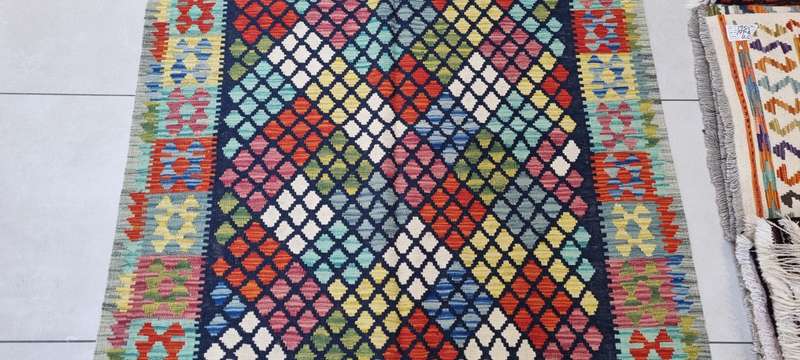Afghan Chobi Kilim 180cm x 120cm Hand Made