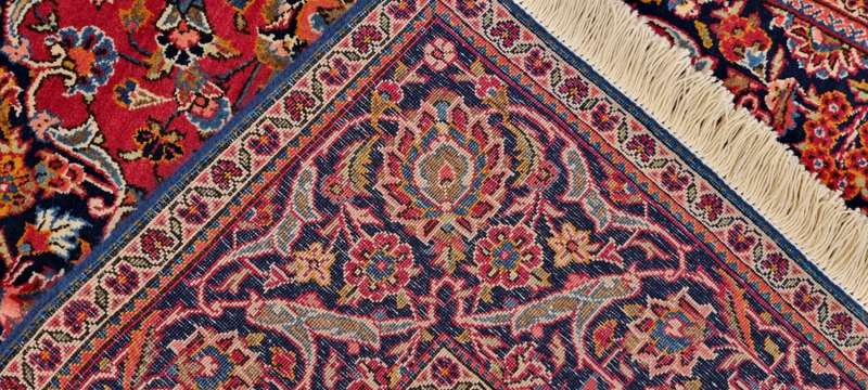 Very Fine Persian Kashan Carpet 210cm x 135cm Hand knotted