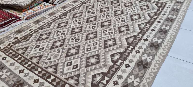Afghan Chobi Kilim 306cm x 207cm Hand Made