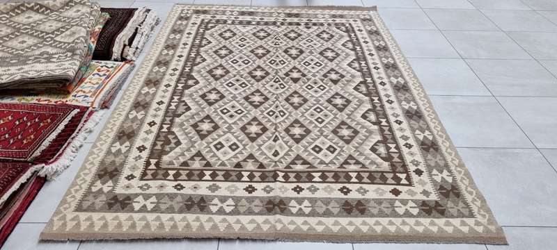 Afghan Chobi Kilim 306cm x 207cm Hand Made