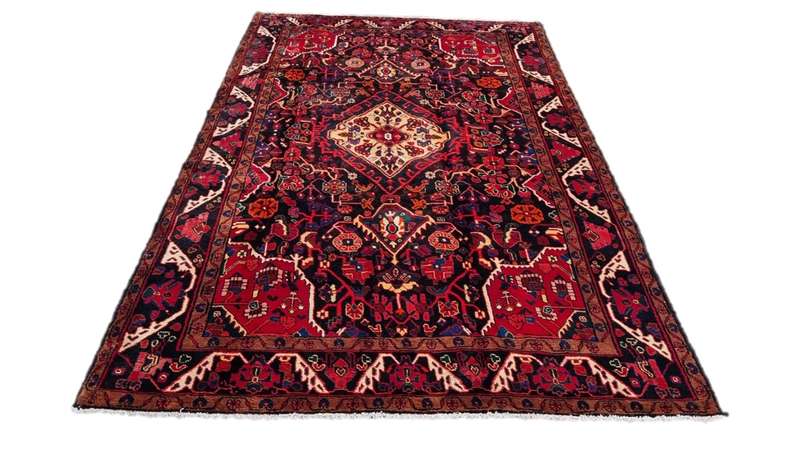 Persian Hamadan Carpet 295cm x 170cm Hand Knotted
