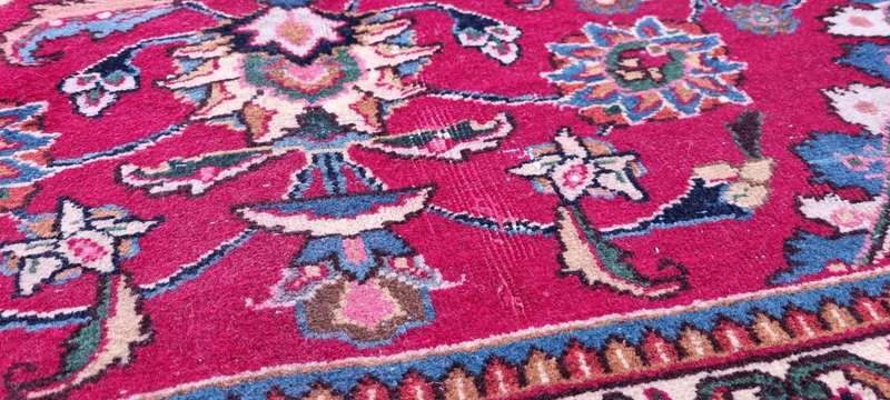Vintage Persian Mashhad Carpet  387cm x 295cm Hand Knotted