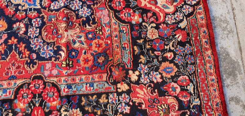Vintage Persian Moud Carpet 385cm x 286cm Hand Knotted