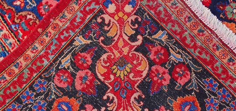 Vintage Persian Moud Carpet 385cm x 286cm Hand Knotted