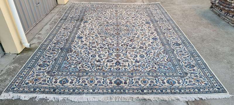 Persian Kashan Carpet  418cm x 290cm Hand-Knotted
